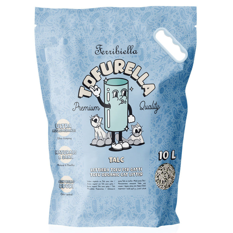 Areia Aglomerante Ecológica Tofurella Talc - Ferribiella