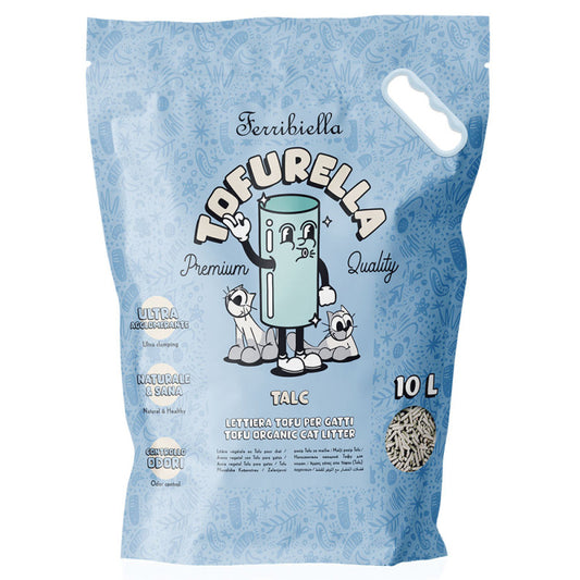 Areia Aglomerante Ecológica Tofurella Talc - Ferribiella
