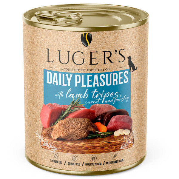 Luger's Daily Pleasures - Cão Adulto - Patê (Vários Sabores)