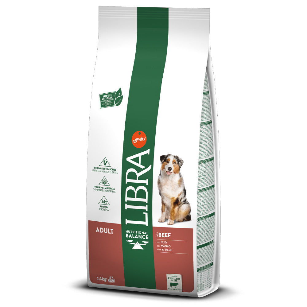 Libra Adult - Ração seca para cão adulto - Vaca