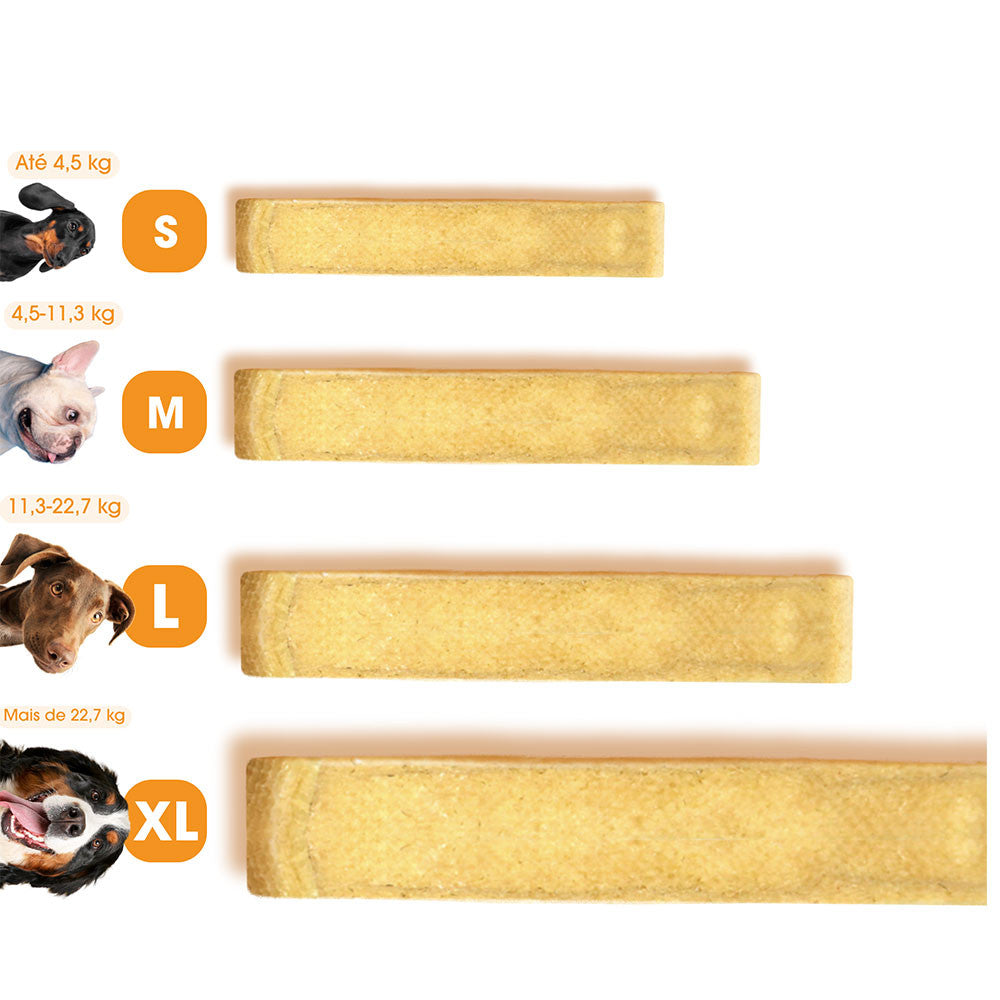 Kaudas Sticks Naturais - Snacks Mastigáveis 100% Naturais para Cães