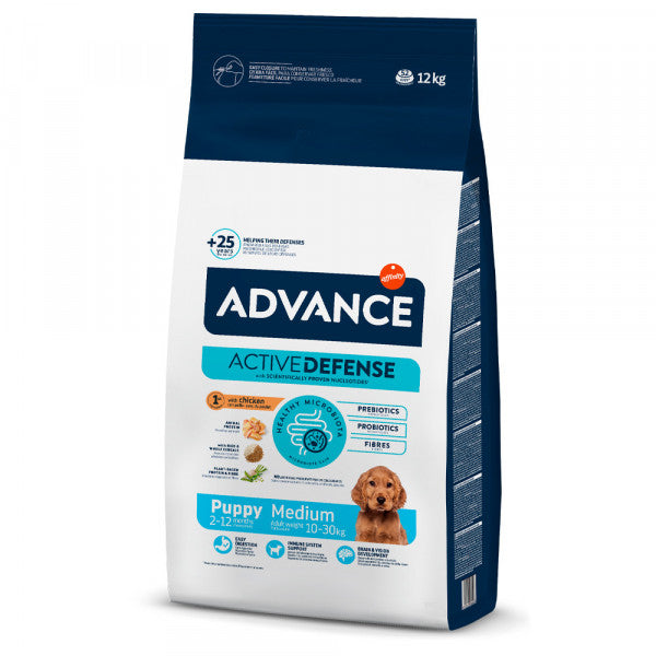 Advance Puppy Medium – Frango e Arroz