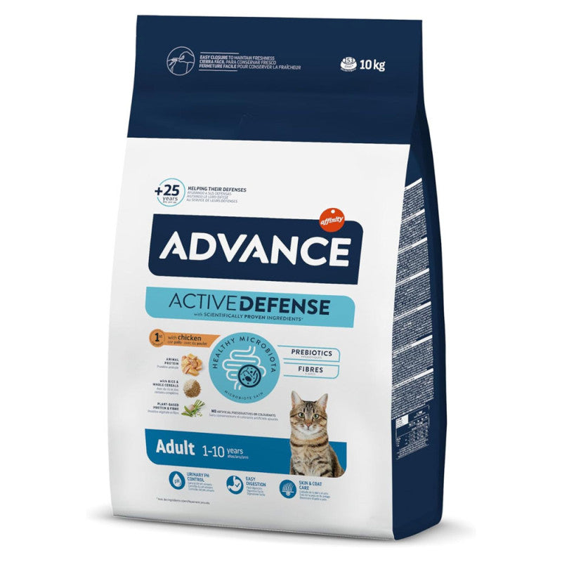 Advance Adult - Ração seca para gato - Frango e arroz