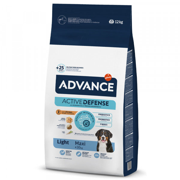 Advance Light - Cão Maxi Adulto - Frango e Arroz