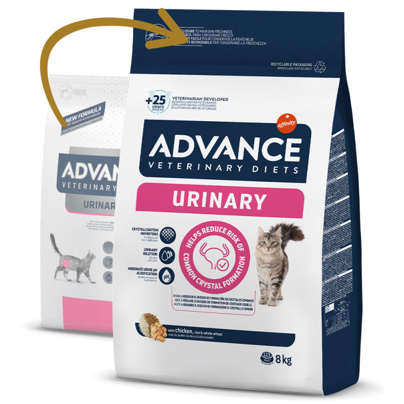 Advance VET Urinary - Ração seca para gato adulto com problemas urinários