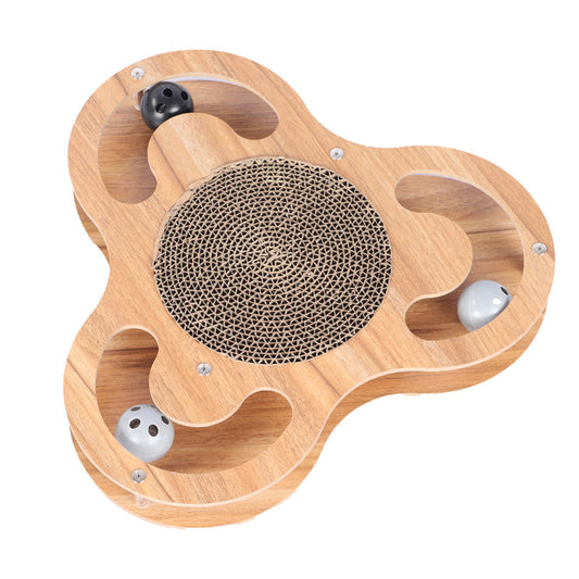 Brinquedo com Arranhador de Cartão Fidgistar