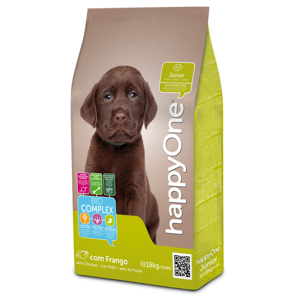 HappyOne Ração Seca para Cão Júnior - Frango
