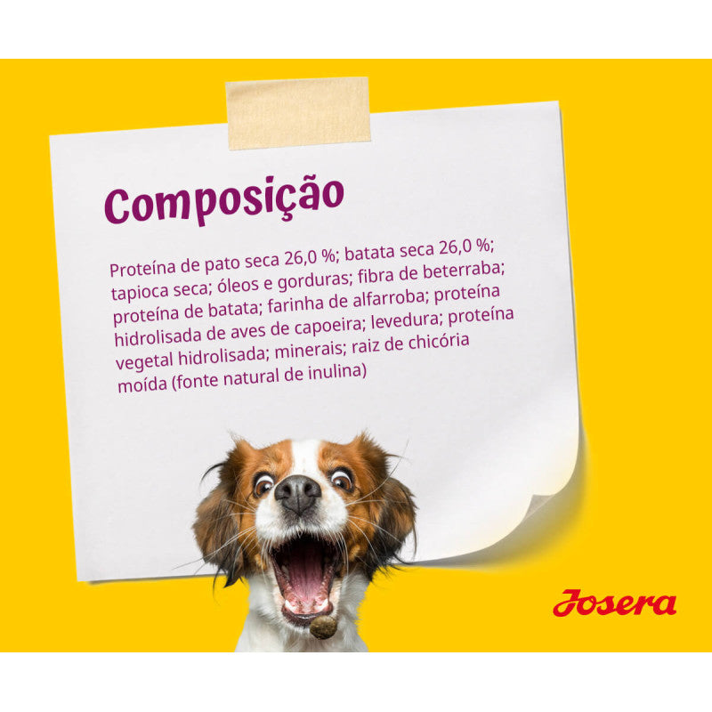 Josera Mini Pato & Batata - Ração seca para cão adulto pequeno - Pato e batata