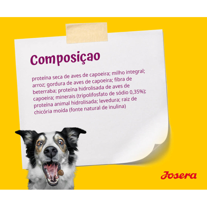 Josera Mini - Ração seca para cão adulto pequeno - Frango