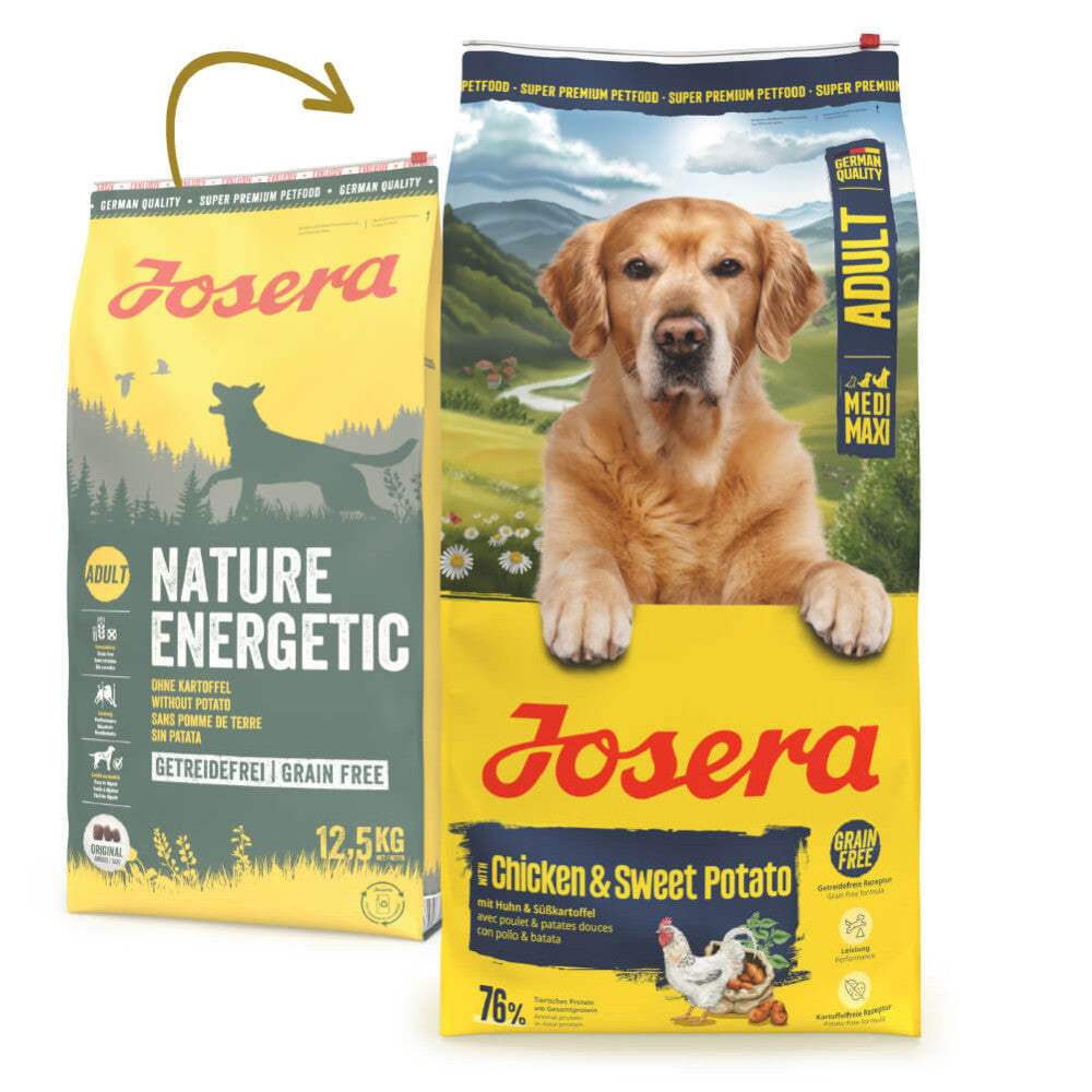Josera Nature Energetic Grainfree - Cão Adulto - Batata Doce