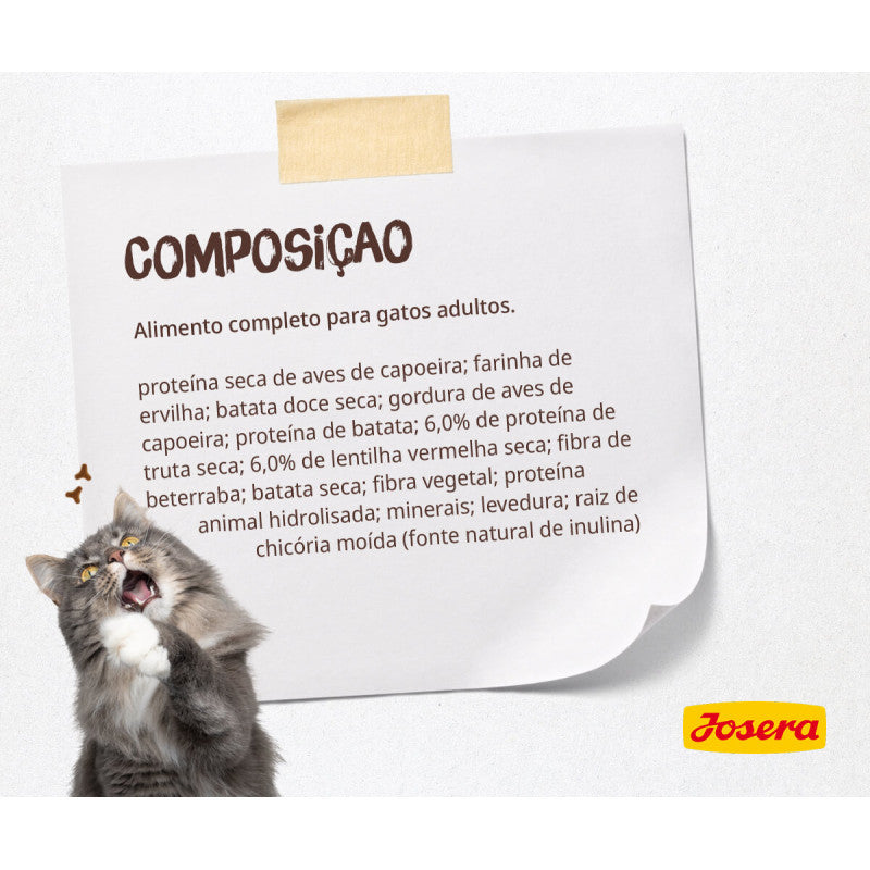 Josera Naturelle - Ração seca para gato adulto esterilizado