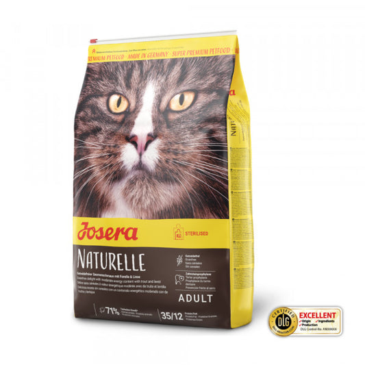 Josera Naturelle - Ração seca para gato adulto esterilizado