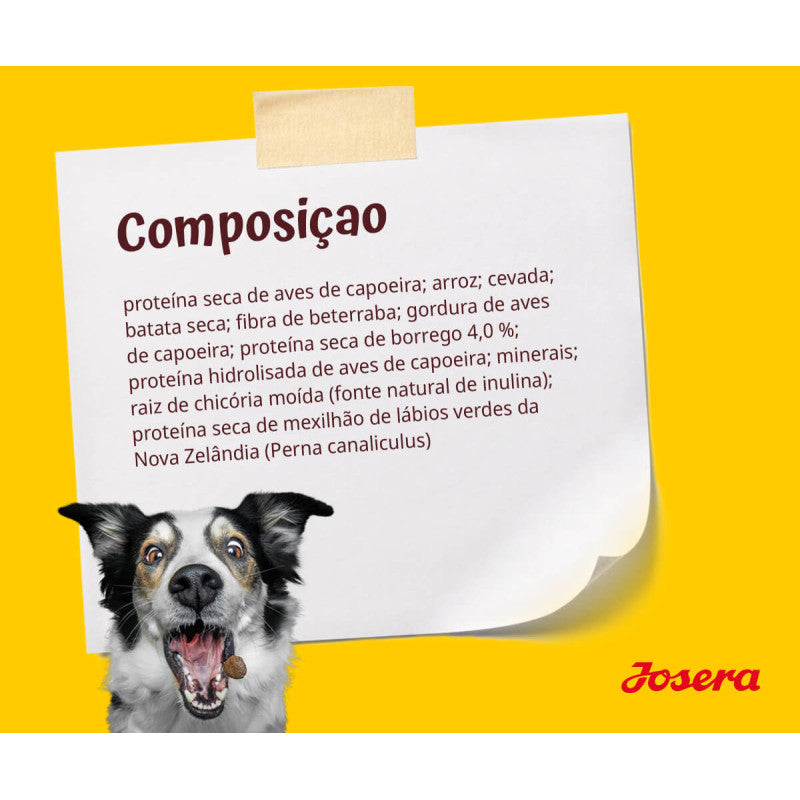 Josera Optiness - Ração seca para cão adulto médio/grande - Borrego