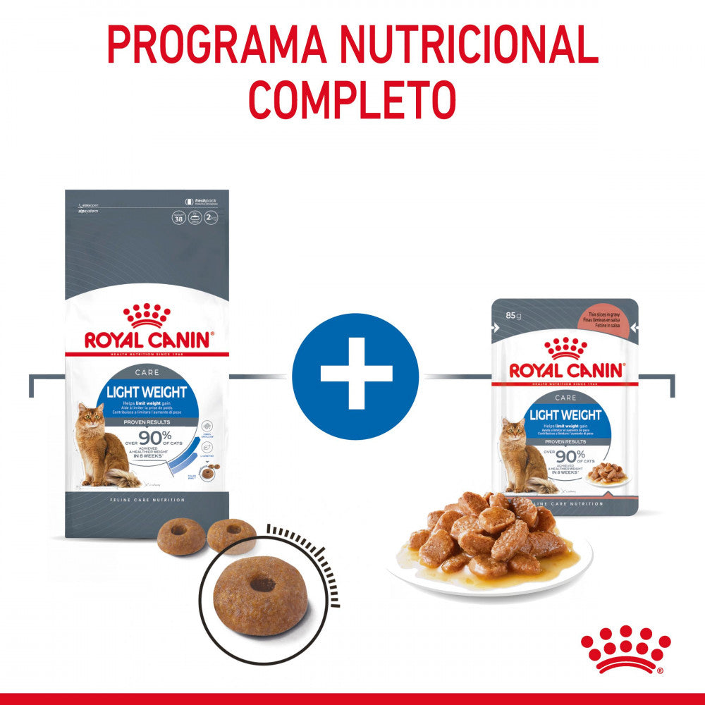Royal Canin Light Weight Care - Ração seca para gato adulto (Controlo de Peso)
