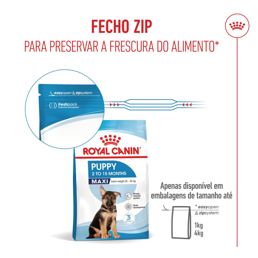 Royal Canin Puppy Maxi - Ração seca para cachorro de porte grande