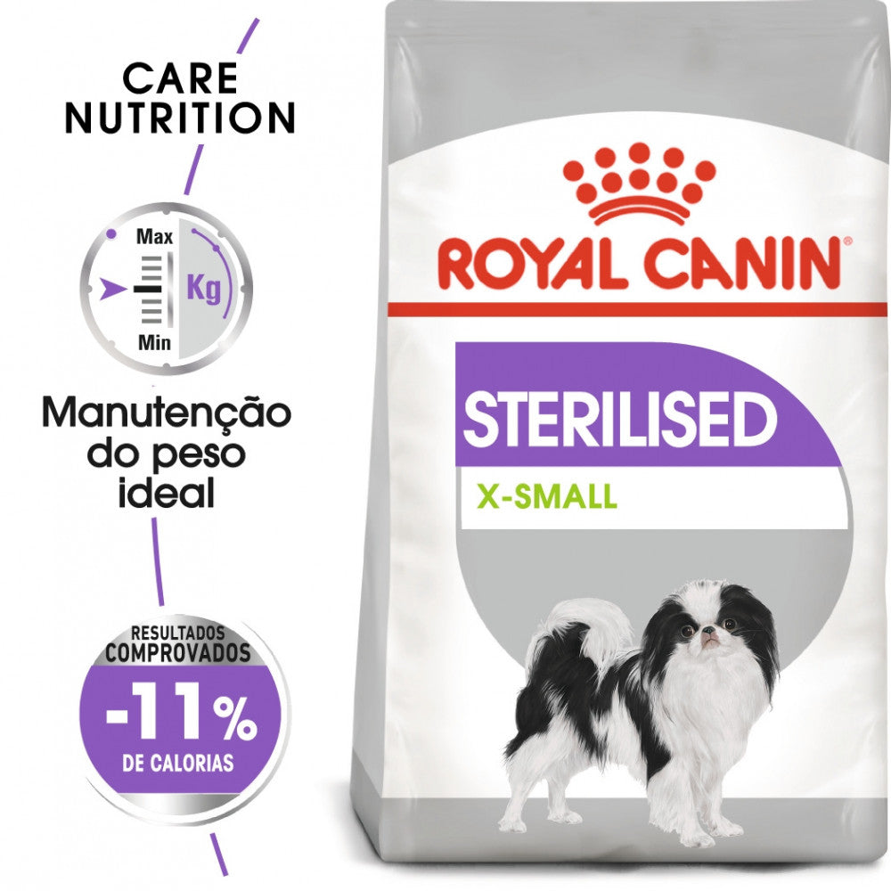 Royal Canin Sterilised X-Small Adult - Ração seca para cão esterilizado de porte muito pequeno