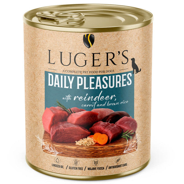 Luger's Daily Pleasures - Cão Adulto - Patê (Vários Sabores)