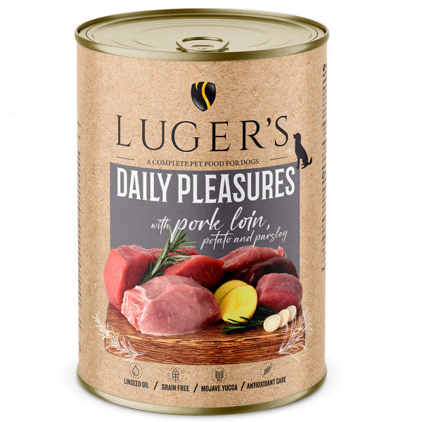 Luger's Daily Pleasures - Cão Adulto - Patê (Vários Sabores)