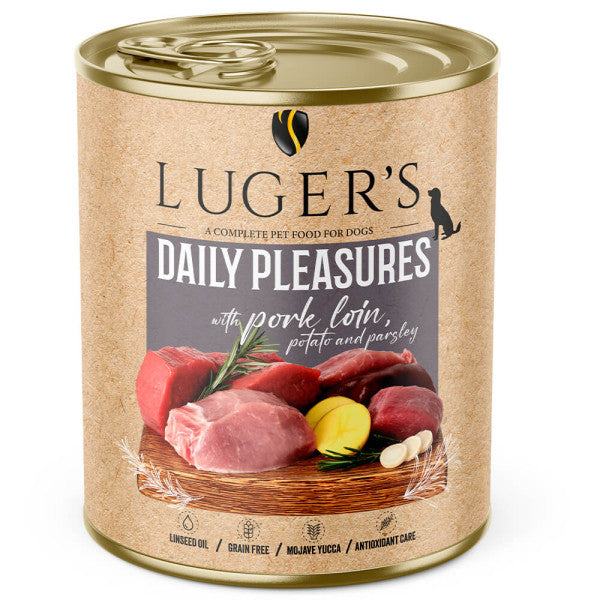 Luger's Daily Pleasures - Cão Adulto - Patê (Vários Sabores)
