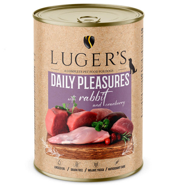 Luger's Daily Pleasures - Cão Adulto - Patê (Vários Sabores)