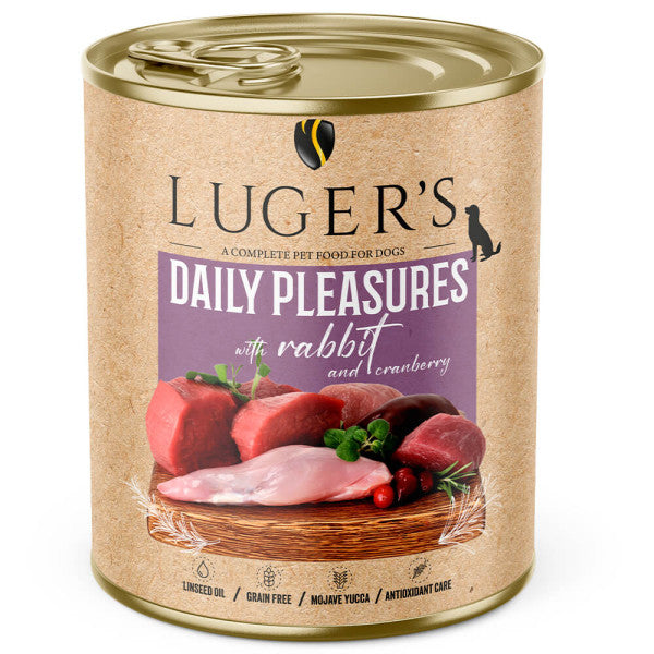 Luger's Daily Pleasures - Cão Adulto - Patê (Vários Sabores)