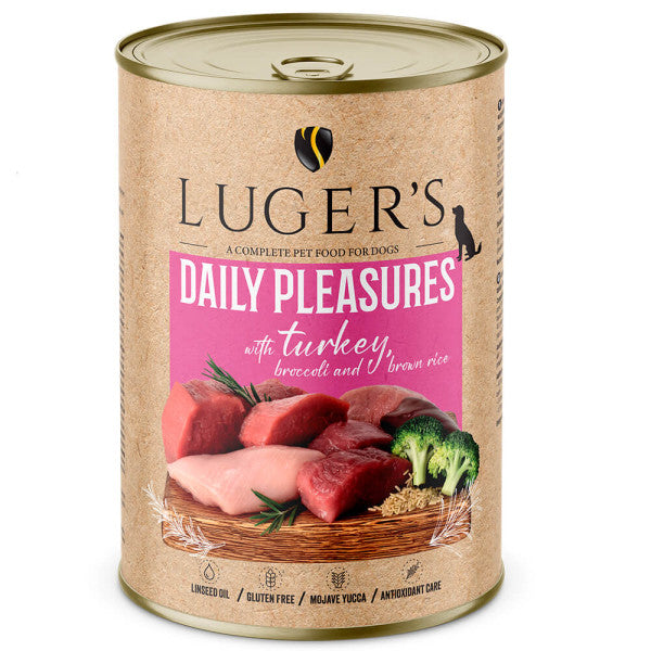 Luger's Daily Pleasures - Cão Adulto - Patê (Vários Sabores)