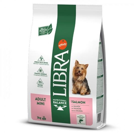 Libra Adult Mini - Ração seca para cão adulto pequeno - Salmão