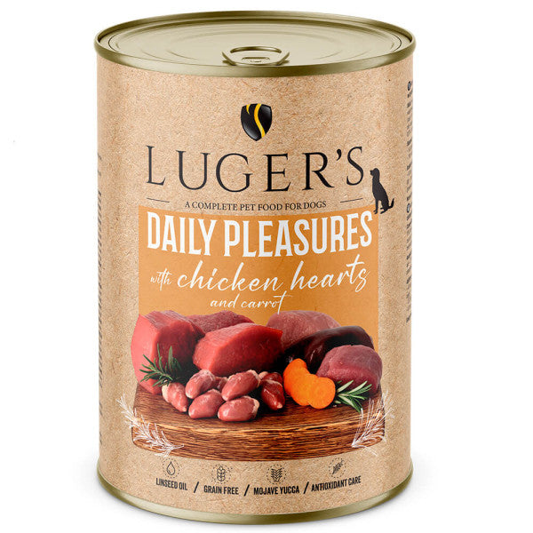 Luger's Daily Pleasures - Cão Adulto - Patê (Vários Sabores)