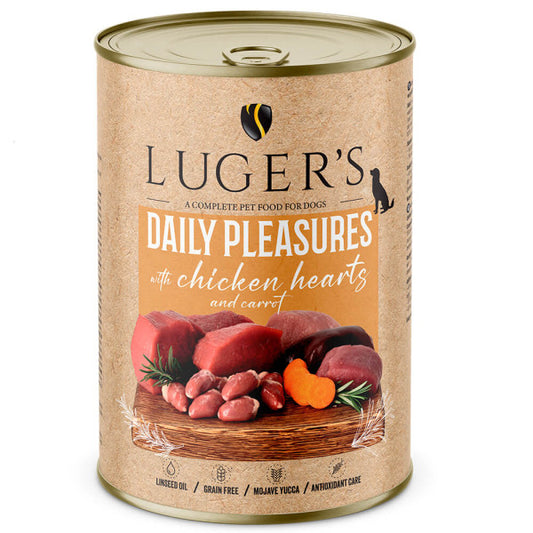 Luger's Daily Pleasures - Cão Adulto - Patê (Vários Sabores)