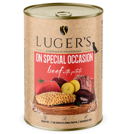 Luger's On Special Occasion - Cão Adulto - Patê (Vários Sabores)