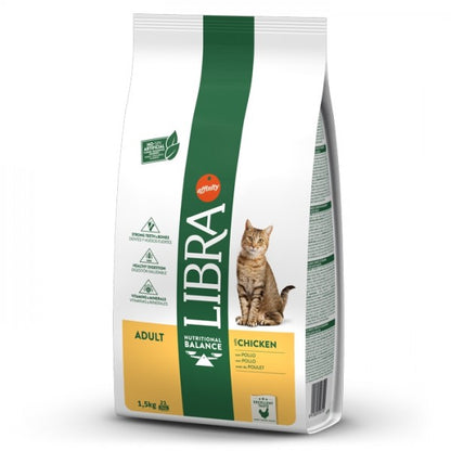 Libra Adult - Ração seca para gato adulto - Frango