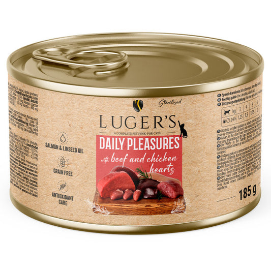Luger’s Daily Pleasures - Gato Adulto Esterilizado - Patê (Vários Sabores)