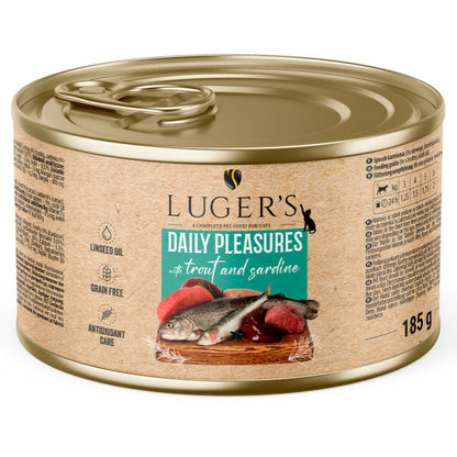 Luger's Daily Pleasures - Gato Adulto - Patê (Vários Sabores)