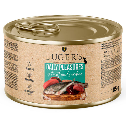 Luger's Daily Pleasures - Gato Adulto - Patê (Vários Sabores)