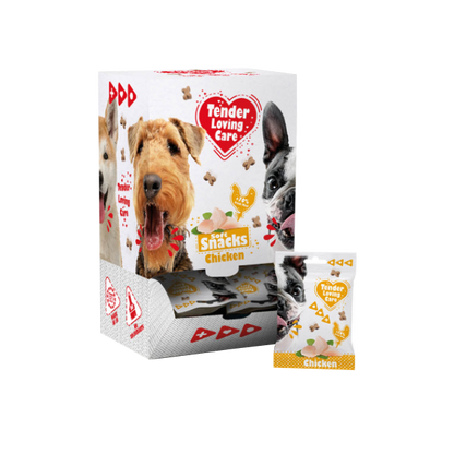 Soft Snacks Duvo Plus - Cão Adulto (Frango/Salmão/Presunto/Fígado)
