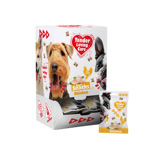 Soft Snacks Duvo Plus - Cão Adulto (Frango/Salmão/Presunto/Fígado)
