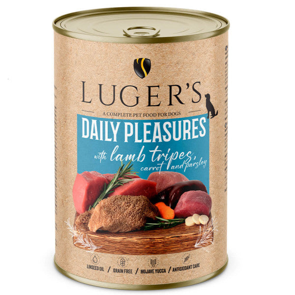 Luger's Daily Pleasures - Cão Adulto - Patê (Vários Sabores)