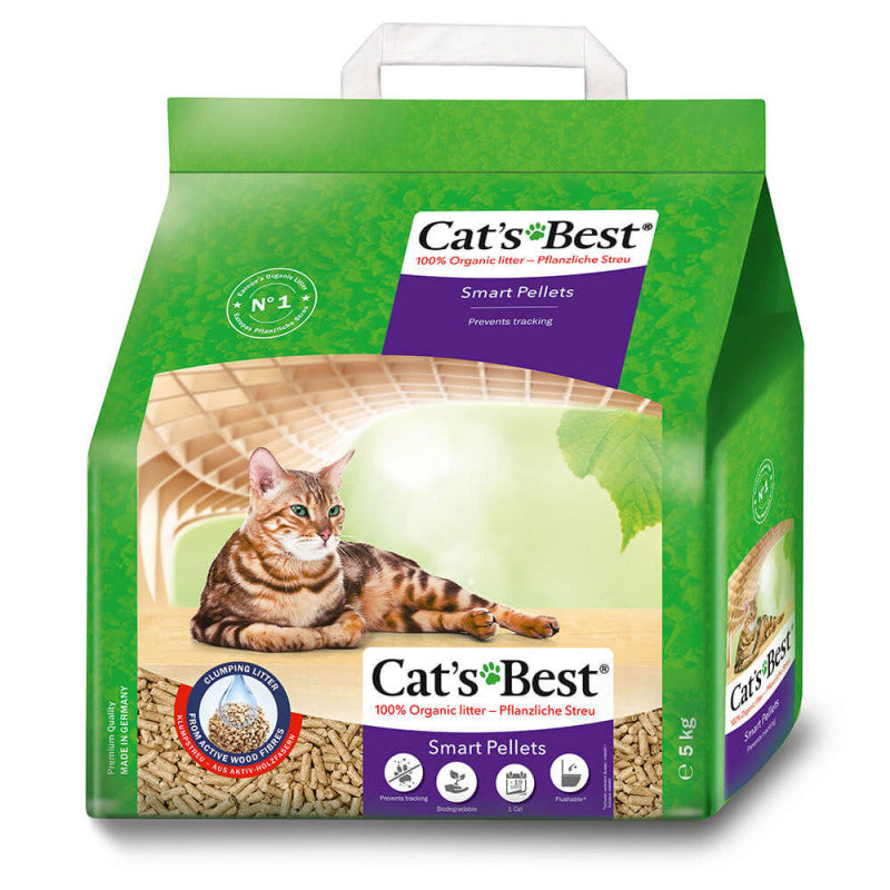Cat’s Best Smart Pellets - Areia Aglomerante Ecológica para Gatos