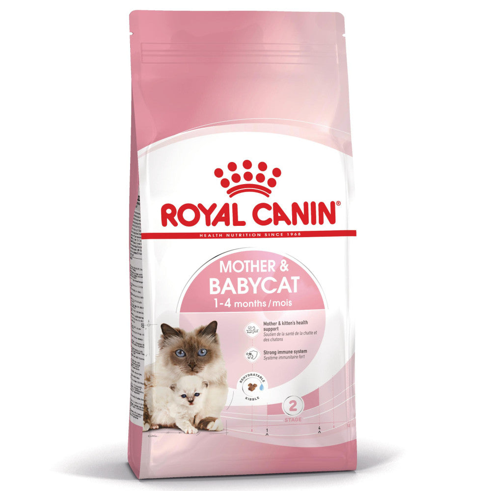 Royal Canin Mother & Babycat - Ração seca para gatinho recém-nascido e gata gestante/lactante