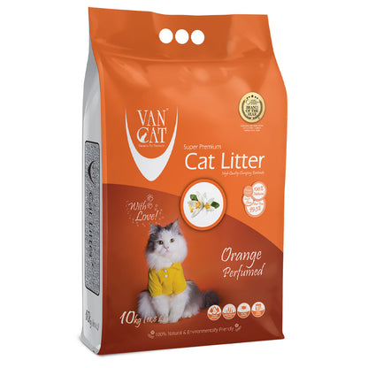 Areia Aglomerante Laranja - VanCat