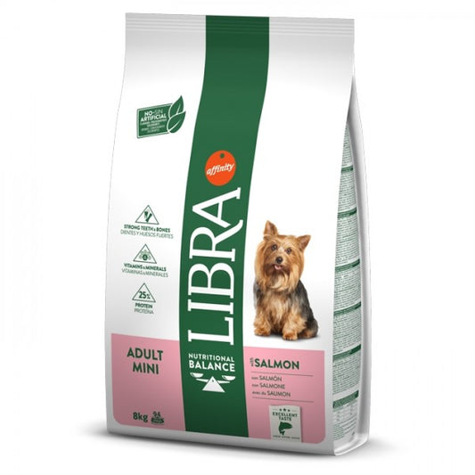 Libra Adult Mini - Ração seca para cão adulto pequeno - Salmão
