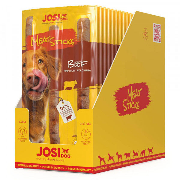 JosiDog Snack em Stick - Cão Adulto (Vaca/Borrego/Frango)