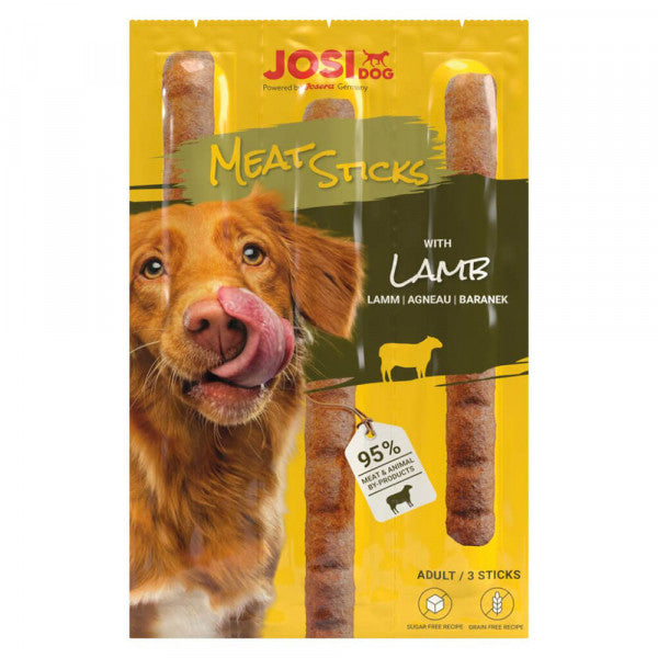JosiDog Snack em Stick - Cão Adulto (Vaca/Borrego/Frango)