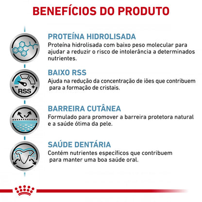 Royal Canin VET Hypoallergenic Small Dogs - Ração seca para cão adulto pequeno com alergias alimentares