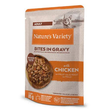 Nature’s Variety Bites in Gravy - Alimento húmido para gato adulto - Frango