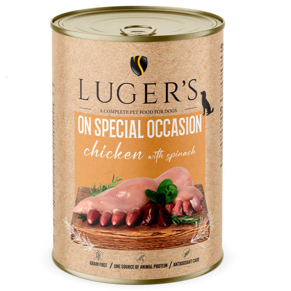 Luger's On Special Occasion - Cão Adulto - Patê (Vários Sabores)