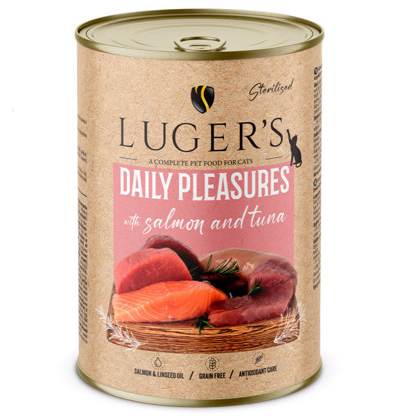 Luger’s Daily Pleasures - Gato Adulto Esterilizado - Patê (Vários Sabores)