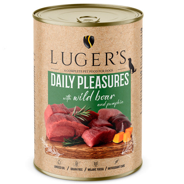 Luger's Daily Pleasures - Cão Adulto - Patê (Vários Sabores)