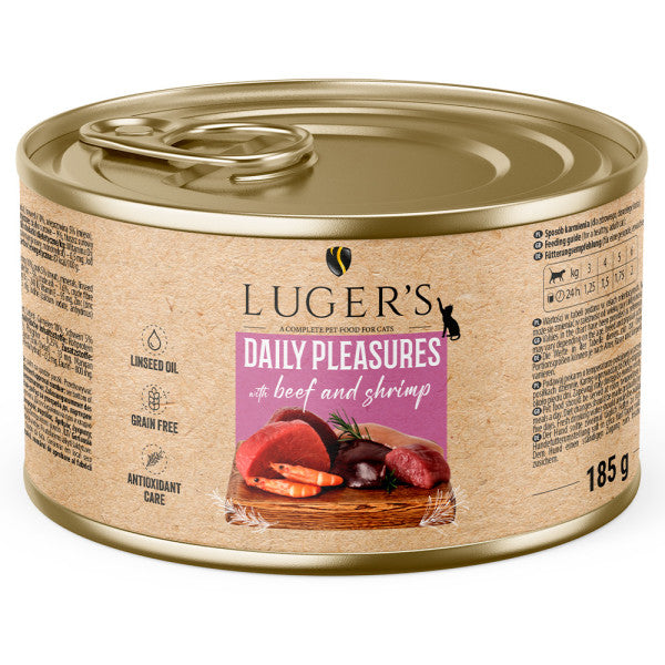 Luger’s Daily Pleasures - Gato Adulto Esterilizado - Patê (Vários Sabores)