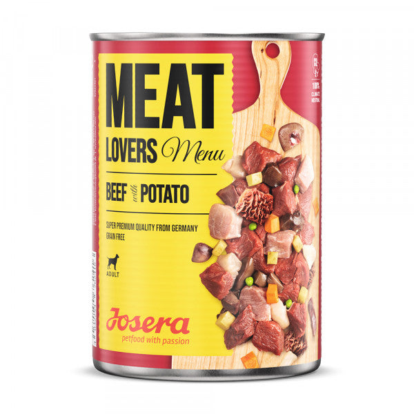 Josera Meat Lovers Menu - Cão Adulto - Patê (Vários Sabores)